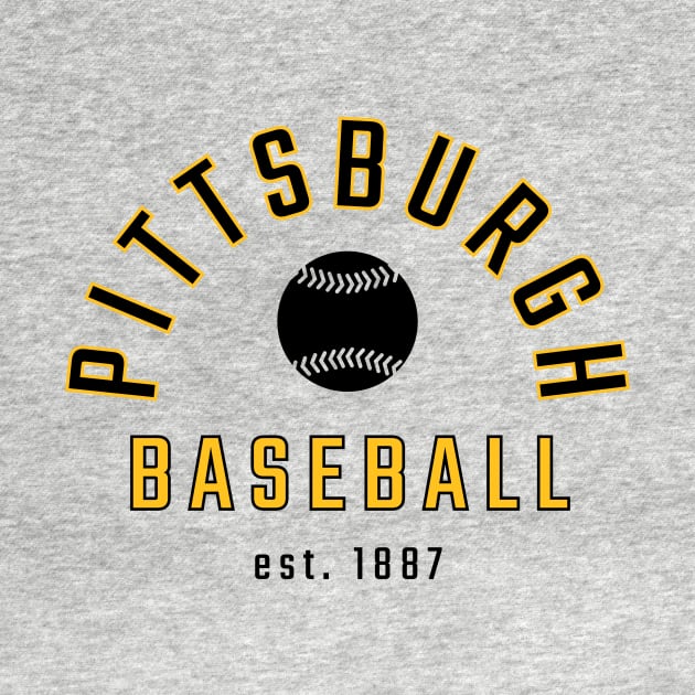 Vintage Pittsburgh Baseball by YinzerTraditions